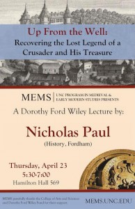 Nicholas Paul Lecture Poster